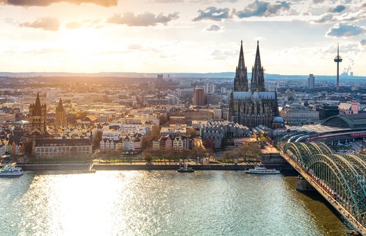 Blick auf den Kölner Dom